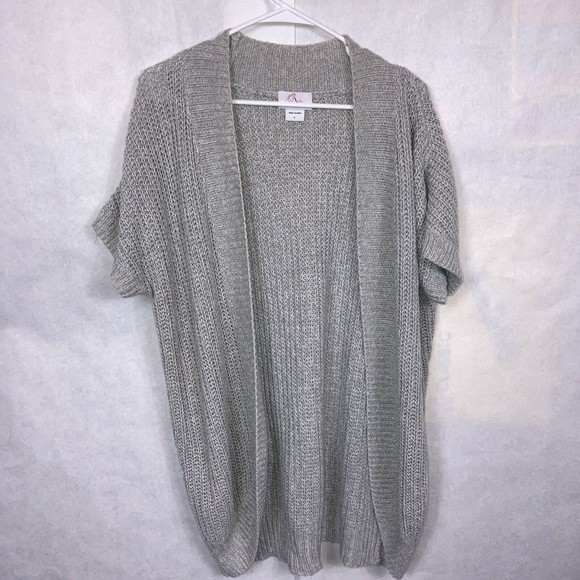 Oh Baby by Motherhood Maternity Duster Cardigan Size Large Open Front - Picture 1 of 9